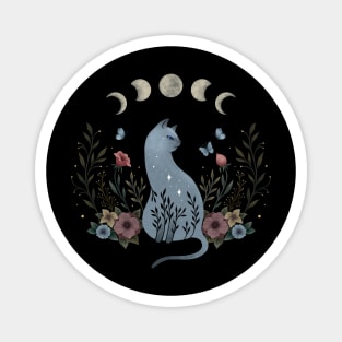 Cat on the Hill Magnet